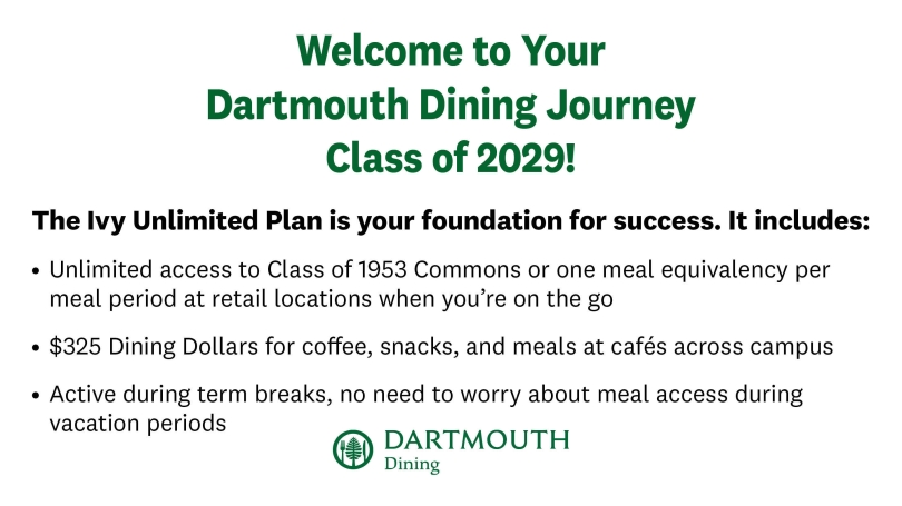 first-year dining