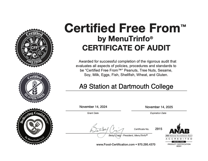 A9 certification 2024